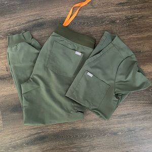 Figs scrubs- MOSS- small Caterina, M/P Zamora